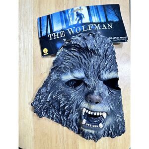 ADULT WOLFMAN MOVIE 3/4‎ LATEX MASK MONSTER COSTUME ACCESSORY RU4561